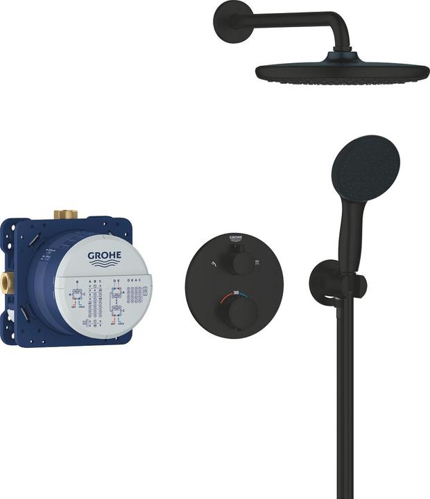 Actual product image Grohe Precision Thermostat Unterputz-Duschsystem mit Vitalio Start 250 Kopfbrause und Vitalio Start 110 Ha