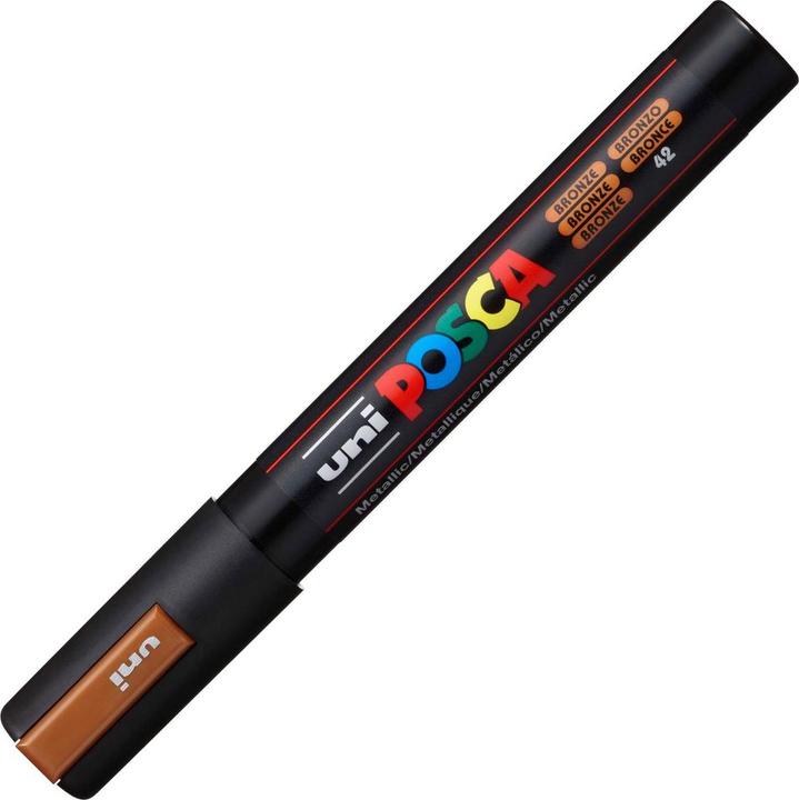 Actual product image Posca Marker PC-5M round tip (Bronze, 2.50 mm, 1 x)