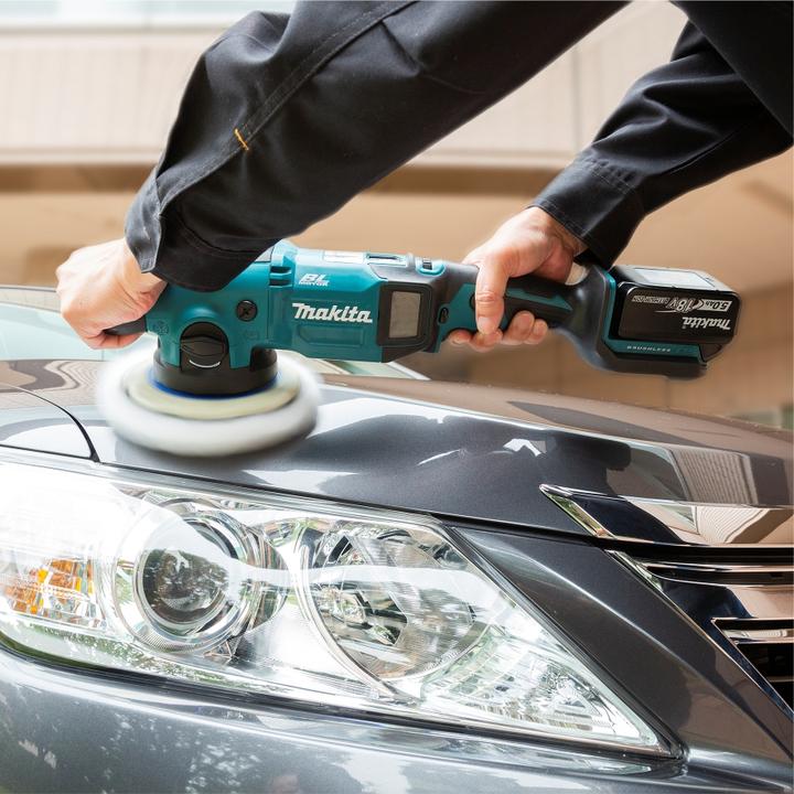 Immagine prodotto Makita POLISHED 18V DPO600RTE 150mm 2x5.0Ah (Lucidatrice eccentrica, 18 W)