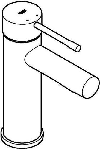 Actual product image Grohe Essence Single Hand Basin Mixer S-Size