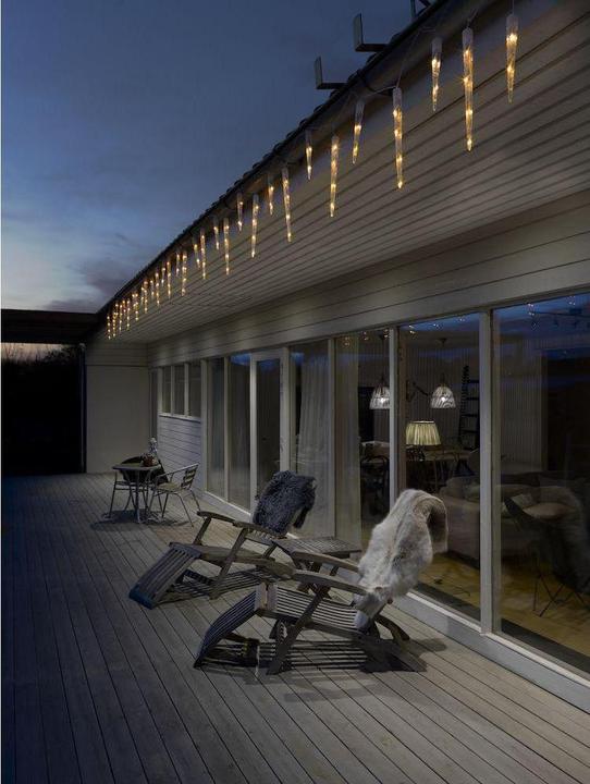 Image du produit Konstsmide Rideau lumineux LED Icicle (7.75 m)
