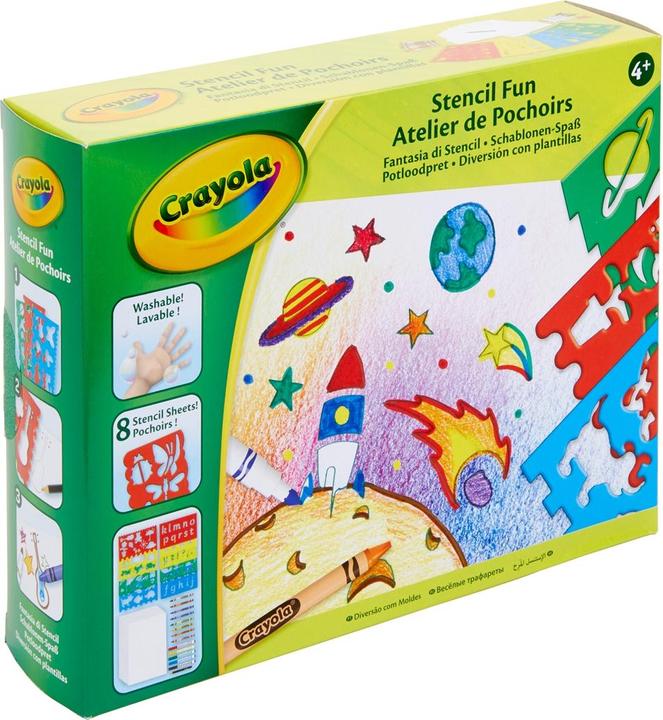 Image du produit Crayola peinture au pochoir