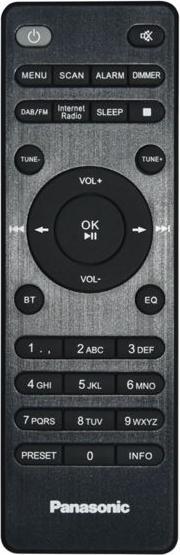 Image du produit Panasonic RF-D40EG-K (FM, DAB+ DAB, Webradio, VHF, WiFi, Bluetooth)