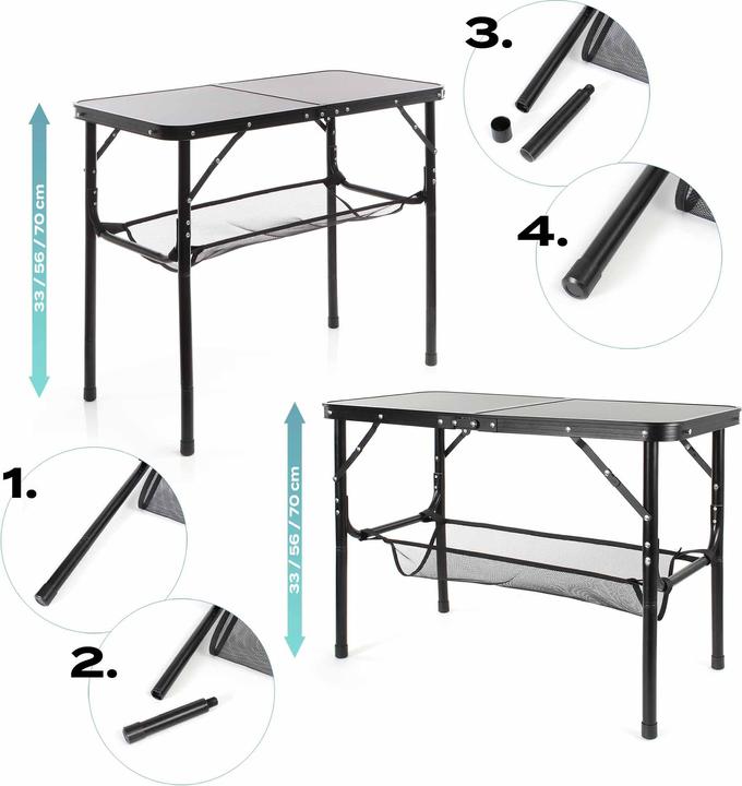 Actual product image Toboli Camping table
