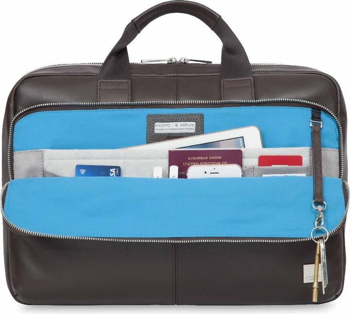 Actual product image Knomo Newbury Single Zip Brief 15" (15")
