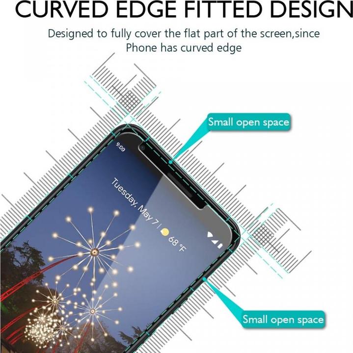 Image du produit Screenguard Google Pixel 3a XL Protection en verre blindé Case Friendly Design (1 pièce(s), Google Pixel 3a XL)