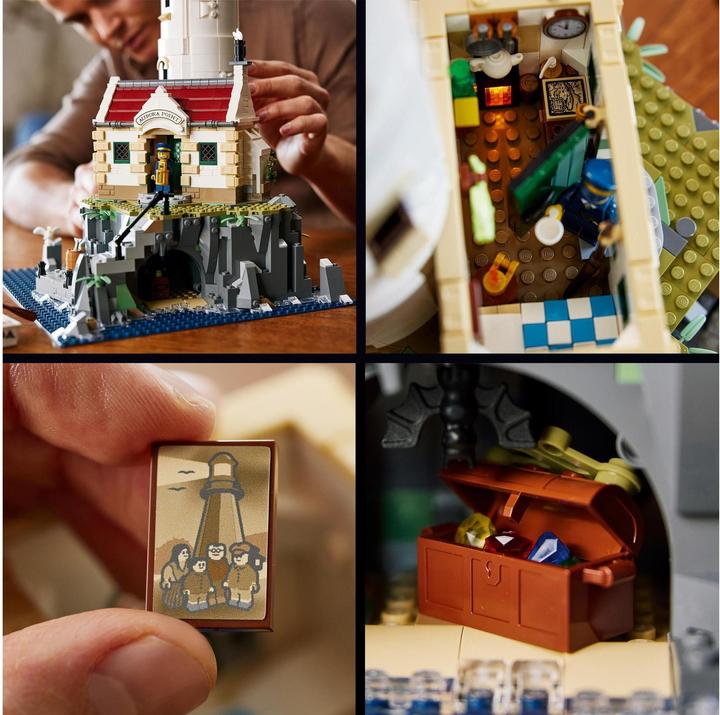Actual product image LEGO Motorised lighthouse (21335, LEGO Ideas, LEGO Rare Sets)
