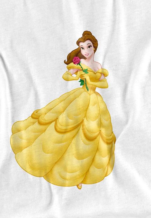 Actual product image Beauty And The Beast Childrens/Kids Belle Rose T-Shirt (116)