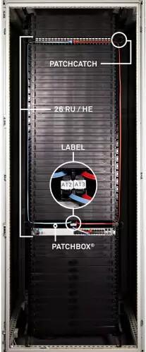 Produktbild PATCHBOX PLUS+ CAT.6A STP BLACK 1,8M