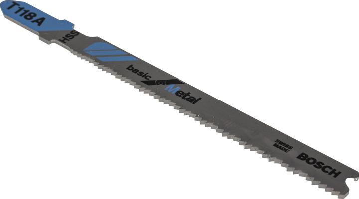 Produktbild Bosch Professional Zubehör Stichsägeblatt T 118 A Basic for Metal, 3er-Pack