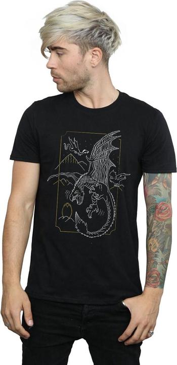 Immagine prodotto Dragon Line Art Maglietta Uomo (XL)