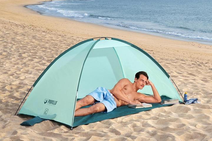 Produktbild Bestway Strandzelt (Strandzelt + Strandmuschel, 1.11 kg, 2 Personen)