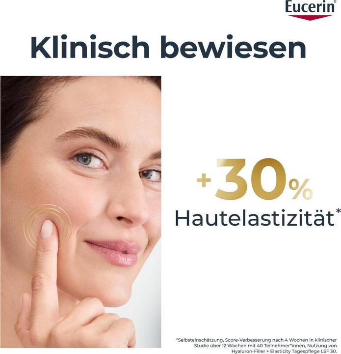 Produktbild Eucerin HYALURON-FILLER + ELASTICITY Tagespflege LSF 30 (50 ml, Tagescreme, SPF 30)