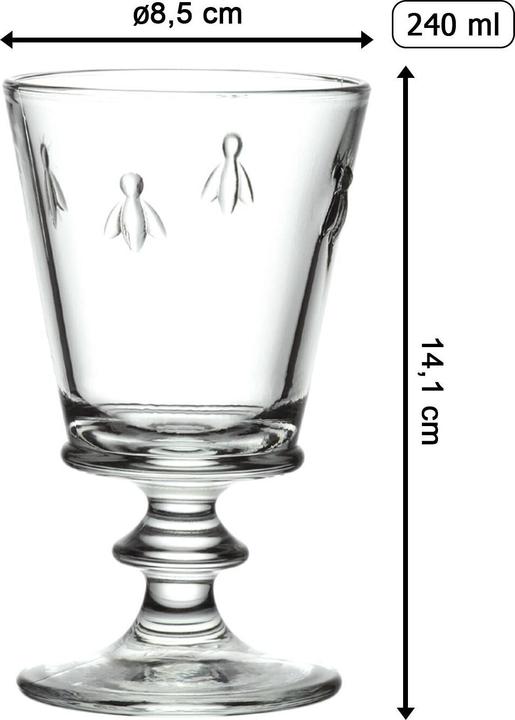 Produktbild La Rochère Weinkelch Biene 240 ml 14cm (24 cl, 1 Gläser, Weissweingläser)