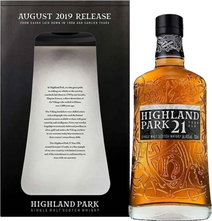 Immagine prodotto Highland Park 21 Year Old (Single Malt, Whisky scozzese, 1 x 70 cl)