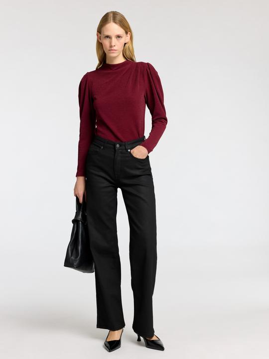 Image du produit Selected Femme Haut drapé à manches longues (L)