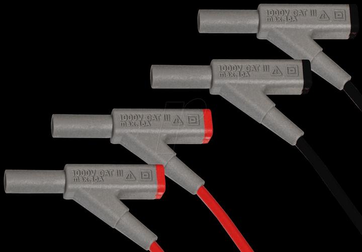 Actual product image Peaktech P 7025 Test leads