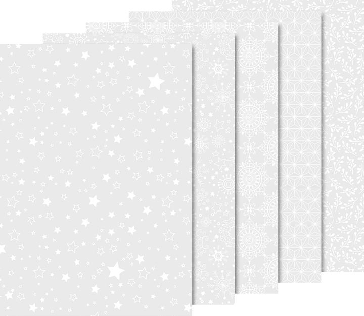 Actual product image Heyda Tracing paper Christmas 10 sheets, A4, White