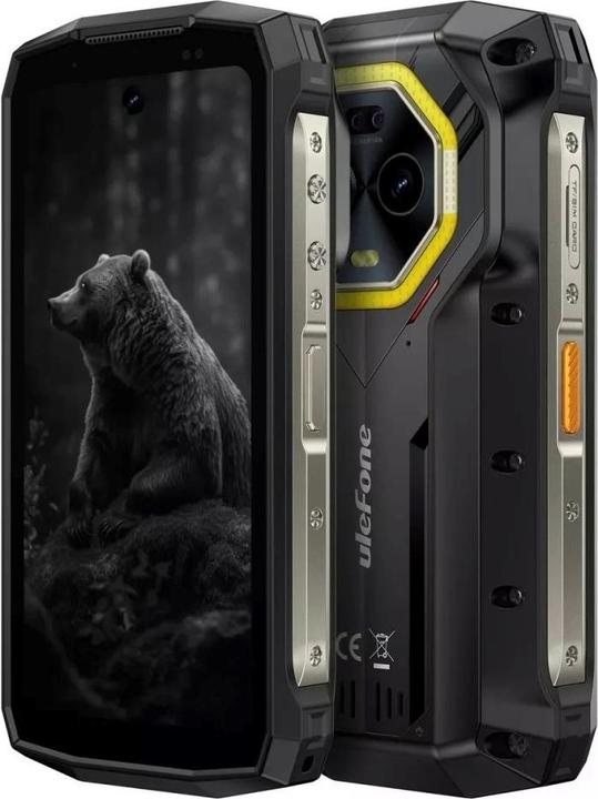 Actual product image Ulefone Smartphone Armor Mini 20 8GB/256GB (Schwarz) (256 GB, Black, 4.70", Dual SIM, 50 Mpx, 4G)