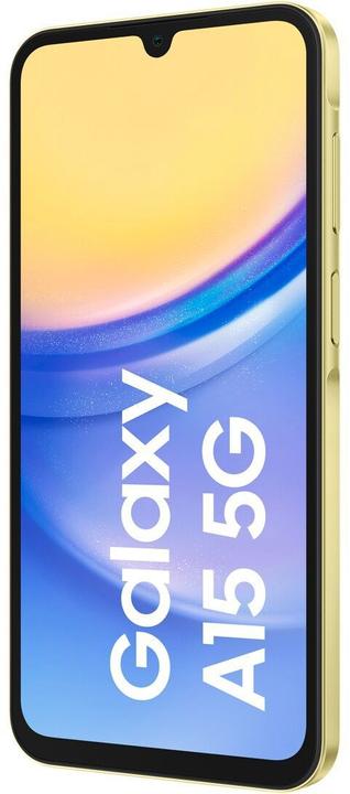 Produktbild Samsung Galaxy A15 5G (128 GB, Gelb, 6.50", Dual SIM, 50 Mpx, 5G)