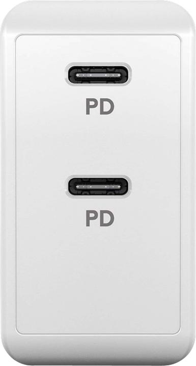 Produktbild Goobay Dual USB-C Schnellladegerät (36 W)