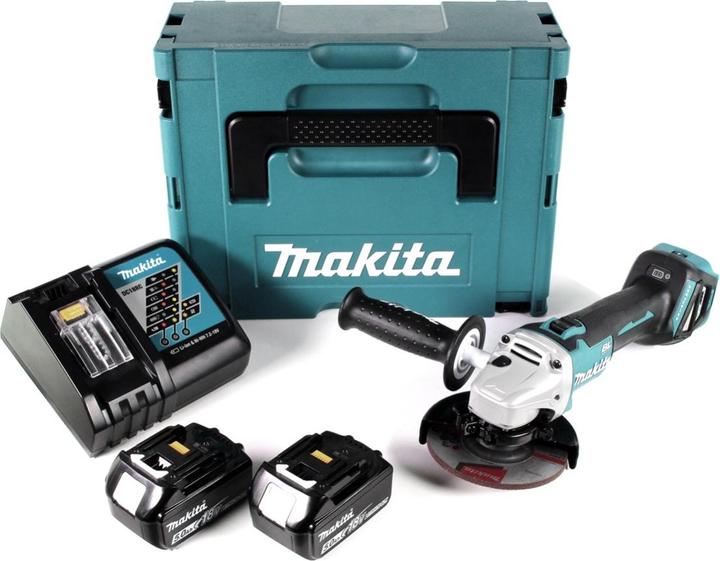 Actual product image Makita Cordless angle grinder (125 mm)