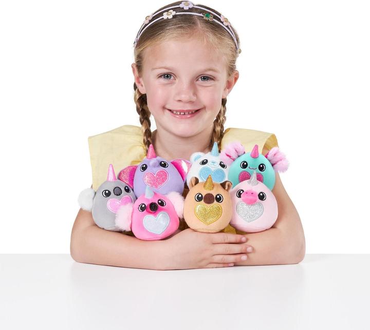Image du produit Zuru RAINBOCORNS-EGGZANIA-PLUSH SOFT MINI,S1,SHRINK WRAP,TQ,12PC