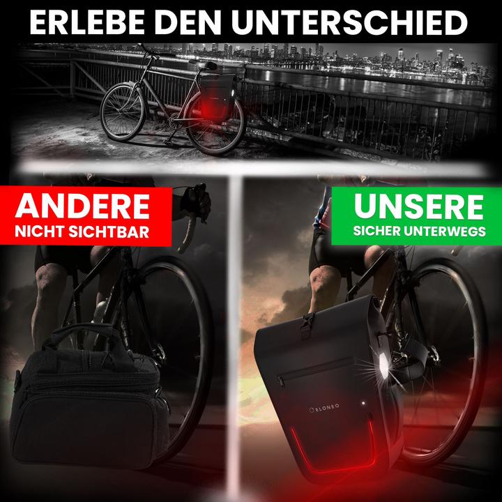 Image du produit Eloneo Sacoche de vélo pour ordinateur portable (25 l, Sacoches)