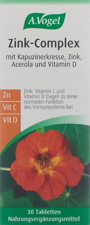 Produktbild A. Vogel Zink-Complex (30 Stück, Tabletten, 73 g)