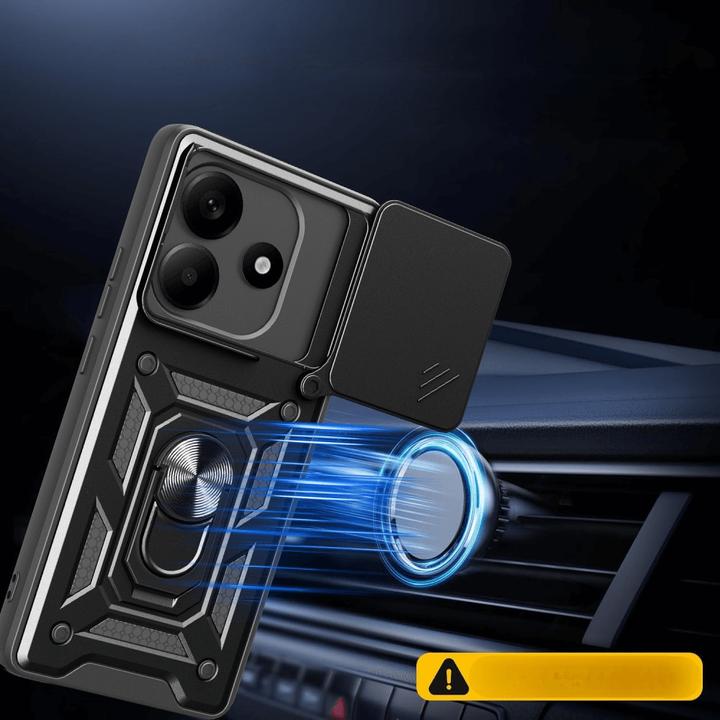Produktbild Cover-Discount Xiaomi Redmi Note 14 5G - Armor Case mit Kickstand (Xiaomi Redmi Note 14)