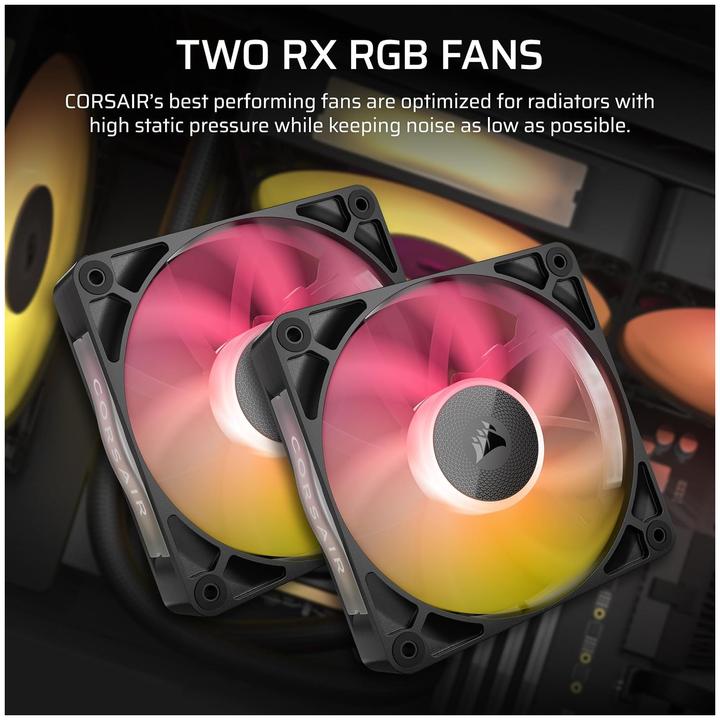 Actual product image Corsair iCUE LINK TITAN 240 RX RGB AIO, 240mm Radiator, Liquid CPU Cooler