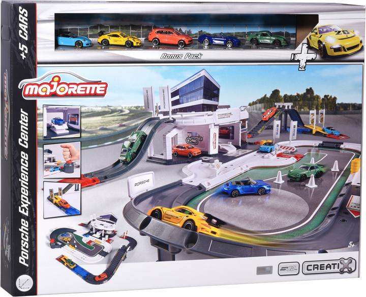 Immagine prodotto Majorette Porsche Exprerience Center con veicoli