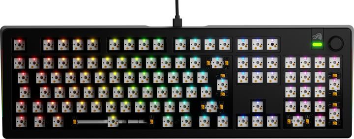 Produktbild Glorious GMMK 3 100% Barebones Wired Black - ISO (DE, Kabelgebunden)