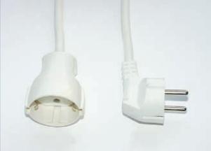 Immagine prodotto E+P SV 2 Uscite 1AC Cavo di prolunga bianco da 2 m (2 m)