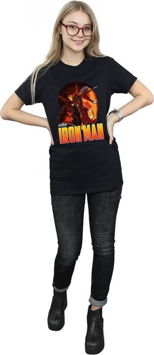 Produktbild Universal Textiles Iron Man Baumwolle Boyfriend TShirt (XL)
