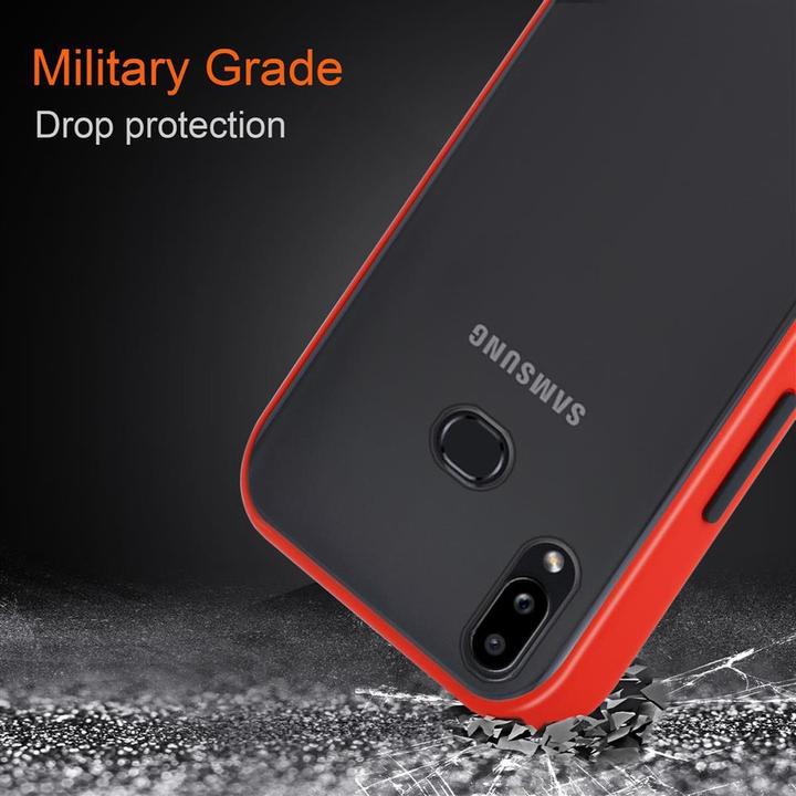 Actual product image Cadorabo Hybrid Matt Cover (Samsung Galaxy A10s, Samsung Galaxy M01s)