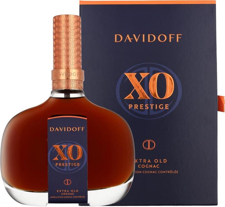 Image du produit Davidoff XO Prestige Extra Old Cognac 40% Vol. 0,7l en coffret cadeau