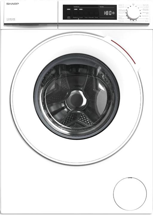Actual product image Sharp KF-76VDD19W-DE Glass ceramic with timer