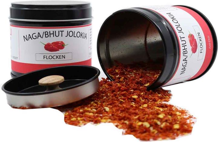 Immagine prodotto Justchili Fiocchi di Naga/Bhut Jolokia (15 g)