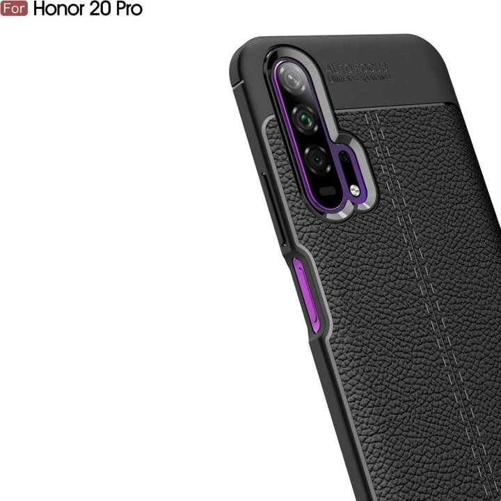 Produktbild Screenguard Honor 20 Pro Hülle Leather Design TPU Cover (Honor 20 Pro)