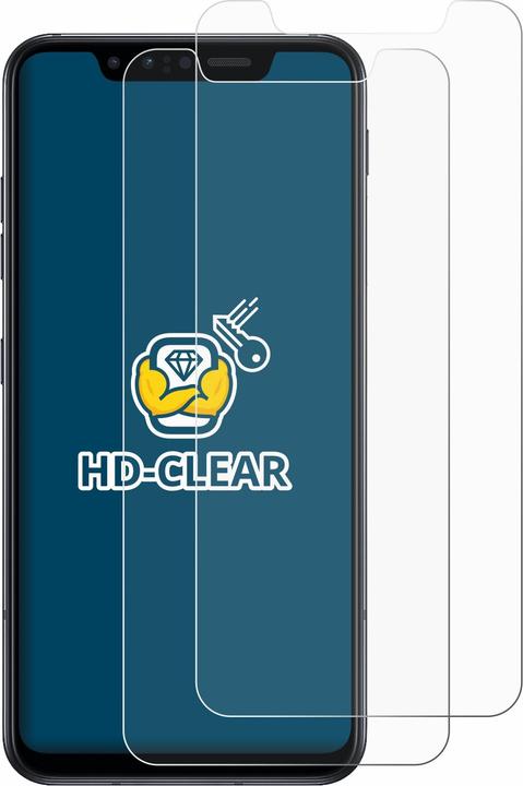 Actual product image BROTECT Screen Protector Clear (2 Piece, G8s ThinQ)