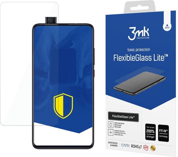 Actual product image 3MK FlexibleGlass Lite Xiaomi Mi 9T Szkło Hybrydowe Lite (1 Piece, Mi 9T)