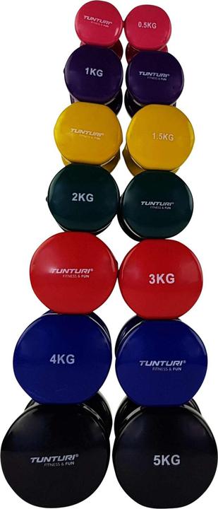 Produktbild Tunturi Vinyl Kurzhanteln (2 x 3 kg)
