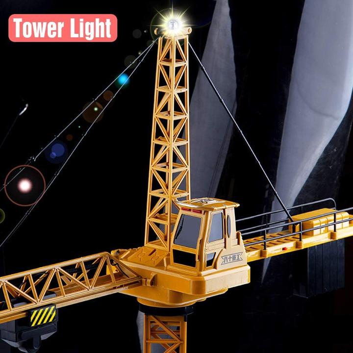 Actual product image Mini Tudou Remote-controlled tower crane