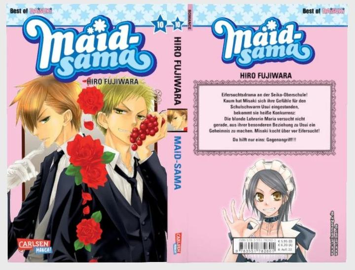 Actual product image Maid-sama, Band 10 (German, Hiro Fujiwara, 2012)