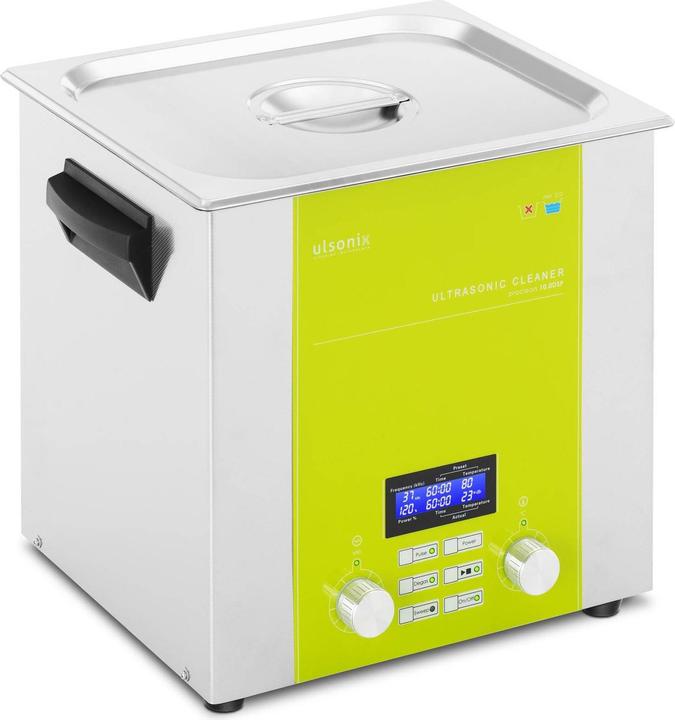 Produktbild Ulsonix Ultraschallgerät Degas Sweep Pulse Ultraschallreiniger Ultraschallbad 10 L 320 W (37 kHz, 10000 ml)