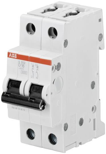 Image du produit ABB Disjoncteur UC D 20A 2p 400V 2CDS252001R0201