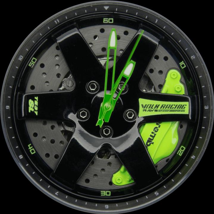 Immagine prodotto 21cars TE37 AP Grün Edelstahl Automatic Non-Spin