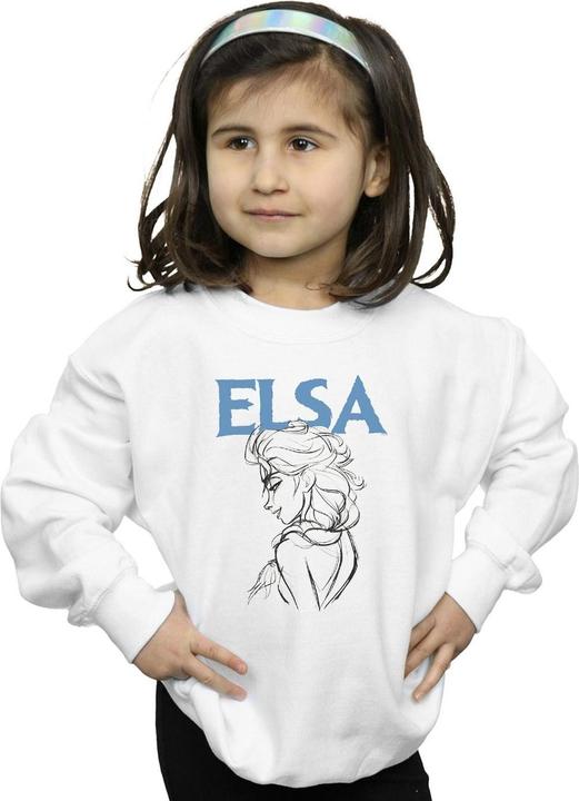 Immagine prodotto Disney Frozen Elsa Profile Sketch Felpa Ragazze (140, 146)