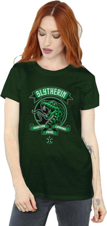 Image du produit - T-shirt SLYTHERIN TOON CREST - Femme (L)